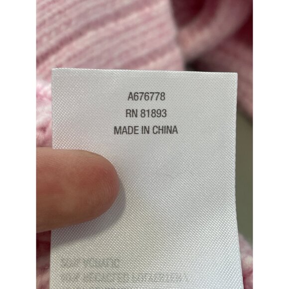 Studio Park x Amy Stran Button Front Sparklin' Cardigan Size 1X Pink Lilly Cozy - Picture 6 of 7